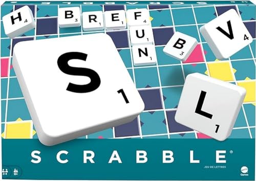 Mattel Games Scrabble Original, Version: Französisch, Y9593 von Mattel Games