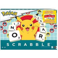 Scrabble Pokémon-Brettspiel, klassisches Familienwortspiel mit zwei Spielmöglichkeiten für 24 Spieler, deutsche Ausgabe Scrabble Pokémon-Brettspiel, klassisches Familienwortspiel mit zwei Spielmöglichkeiten für 24 Spieler, deutsche Ausgabe von Mattel GmbH