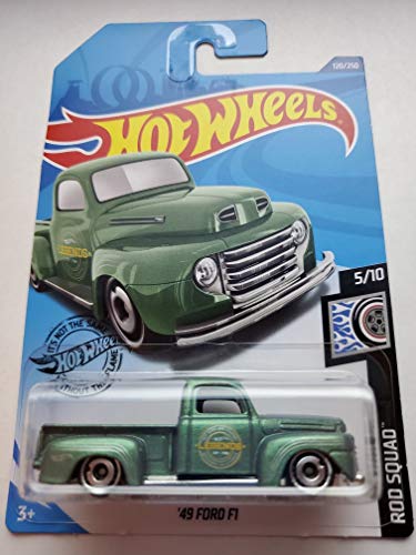 Sinoeem Hot Wheels 2020 Rod Squad '49 Ford F1, grün 120/250 von Mattel