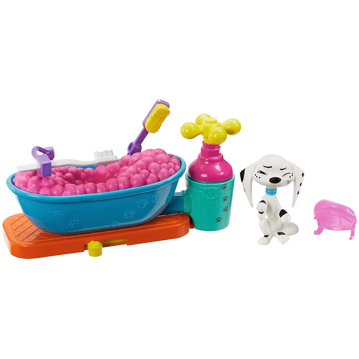 Spielset Mattel 101 Dalmatian Street Charge Babywanne mit Blasen von Mattel