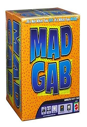 The Game of...Mad Gab...It's Not What You Say, It's What You Hear!" von Mattel