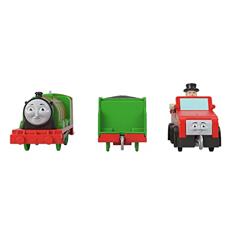 Thomas & Friends Fisher-Price Henry with Winston and Sir Topham Hatt, Motorized Toy Train for Preschool Kids 3+ von Mattel