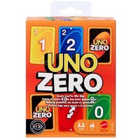 UNO Zero Kartenspiel für Kinder, Erwachsene und Familienabende, Partys und Reisen, enthält Kartenspiel und Punktekarte UNO Zero Kartenspiel für Kinder, Erwachsene und Familienabende, Partys und Reisen, enthält Kartenspiel und Punktekarte von Mattel GmbH