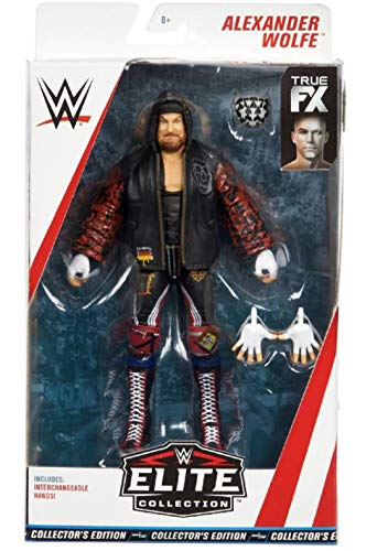 WWE Alexander Wolfe Elite Collector's Edition Limited Edition Exclusive Action Figure Wrestling von Mattel