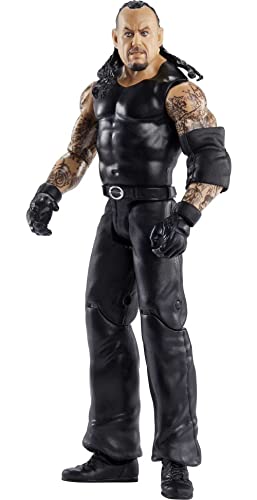 WWE Catch – HDD53 – Figur mit Gelenken, 15 cm – Figur Undertaker von Mattel