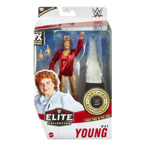 WWE Collector's Edition Mae Young Elite 81 Exclusive Wrestling Figur von Mattel