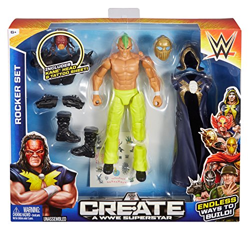 WWE – Create-a-Superstar – Kane Rocker Figur [UK Import] von WWE