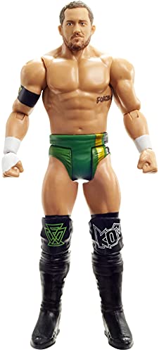 WWE GTG59 - Kyle O'Reilly Basis-Actionfigur, beweglich, ca. 15 cm, zum Sammeln, Spielzeug ab 6 Jahren von Mattel