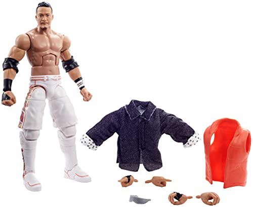 WWE GVB88 - Kushida Elite-Actionfigur, beweglich, ca. 18 cm, zum Sammeln, Spielzeug ab 8 Jahren von Mattel