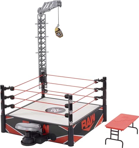 WWE GXV80 - Wrekkin' Kickout Ring, Spielzeug ab 6 Jahren[Exklusiv bei Amazon] von Mattel