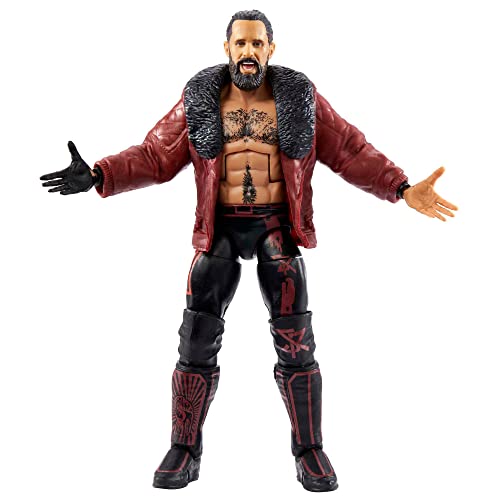 WWE HDF21 - Seth Rollins Elite Collection Actionfigur (ca 15 cm), Spielzeug für Kinder ab 8 Jahren von Mattel