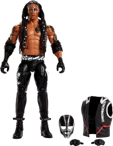 WWE MATTEL Mace Elite Collection Actionfigur, 15,2 cm, bewegliches Sammlerstück, Geschenk für WWE Mattel Fans ab 8 Jahren, mehrfarbig, HDF30 WWE MATTEL Mace Elite Collection Actionfigur, 15,2 cm, bewegliches Sammlerstück, Geschenk für WWE Mattel Fans ab 8 Jahren, mehrfarbig, HDF30 von Mattel