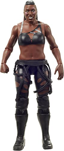 WWE Series 125 – Figur mit Gelenken, 15 cm – Figur Ember Moon im Kampfanzug – HDC97 von Mattel