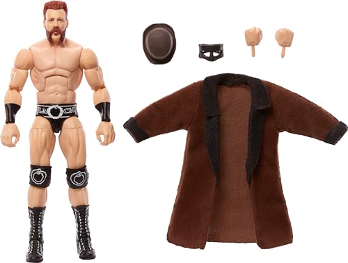 ​WWE Top Picks Elite Actionfigur & Zubehör Set, Sheamus 15,2 cm Sammlerstück mit austauschbaren Händen, Ringausrüstung & 25 Gelenkpunkten ​ von Mattel