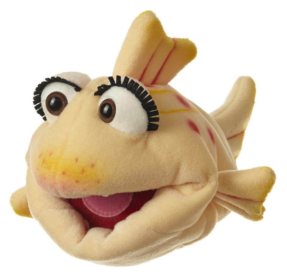 Living Puppets Handpuppe Flupsi der Fisch von Matthies Spielprodukte GmbH & Co.KG