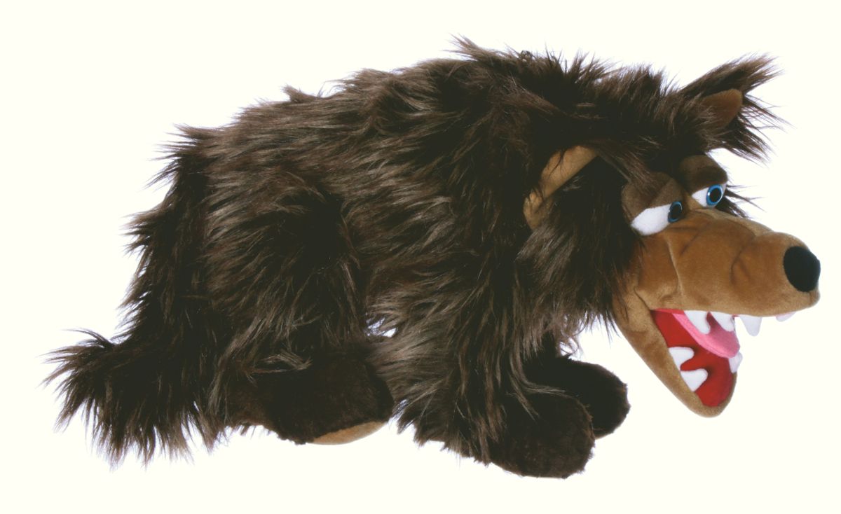 Living Puppets Handpuppe Rasputin der Wolf von Matthies Spielprodukte GmbH & Co.KG