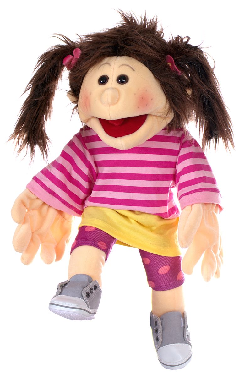 Living Puppets Handpuppe kleine Finja von Matthies Spielprodukte GmbH & Co.KG