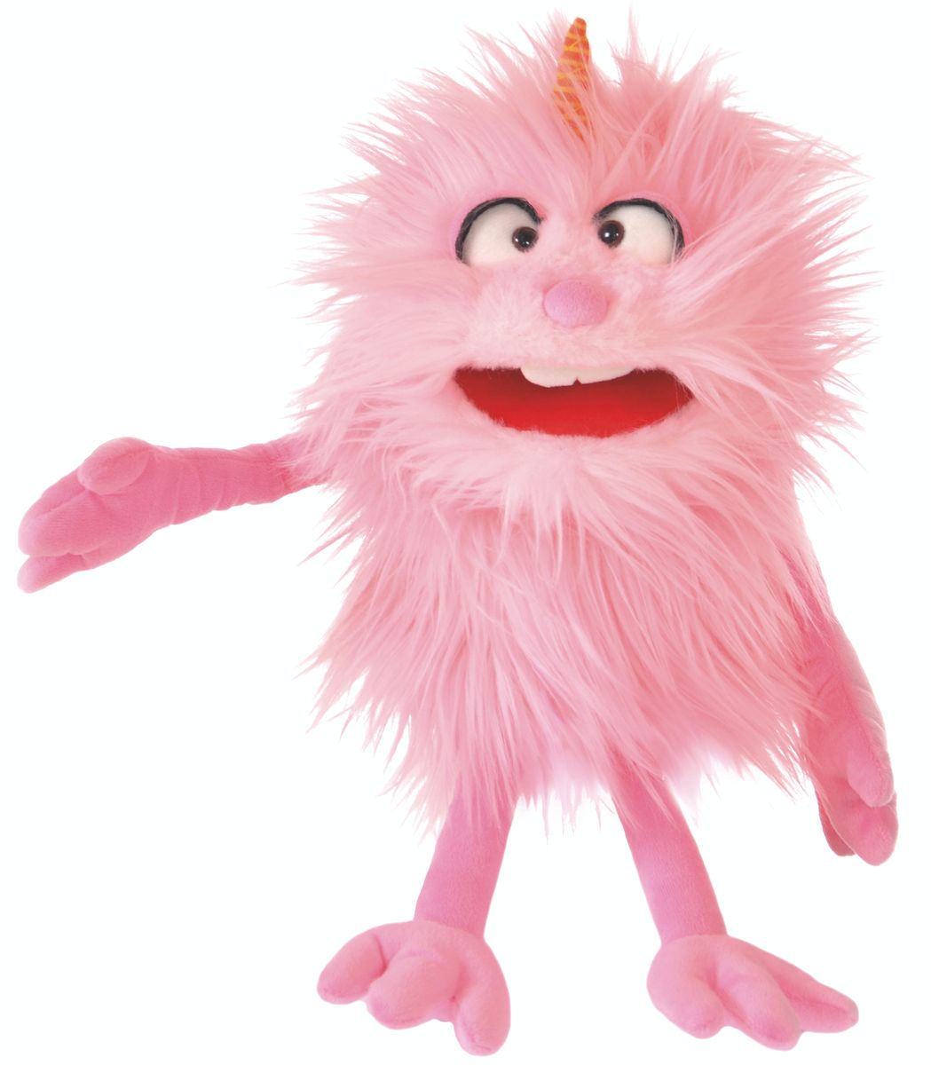 Living Puppets Monster to go, Bonsche rosa von Matthies Spielprodukte GmbH & Co.KG