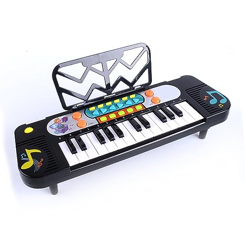 Kids Electric Piano Anfänger Elektronische Tastatur Tragbare Frühe Bildungsinstrument (mit Blättern 25 Tasten 11 Modi) von Matybobe