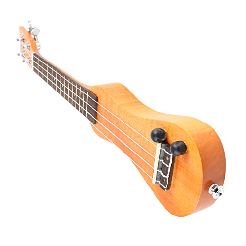 Maple Wood -Konzert Ukulele Hell Sound Verstellbare Akkorde Musikgeschenk für Anfänger Kinder 21 Zoll Ukelele von Matybobe