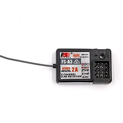 Matybobe 2pcs AFHDS2A 2,4G 3Ch Receiver Zuverlässige Ultra-Licht-Betrieb Schnelle Leistung für RC Cars Boote GT2G-Sender von Matybobe