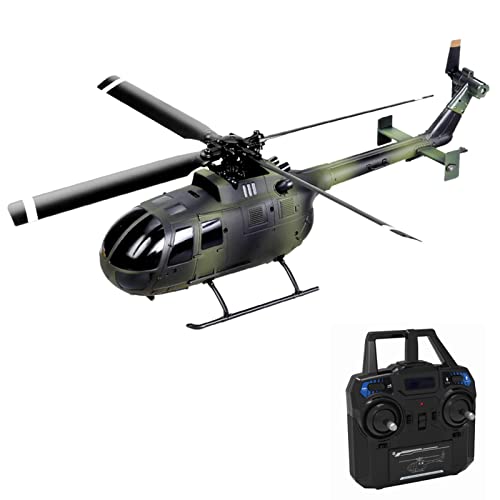 Matybobe Remote Control Helicopter for Kids Adults, RC Aircraft Helicopters Einzeln Propeller ohne Querruder 6-Achsen Kreiselstabilisierung RC Flugzeug Höhe halten von Matybobe