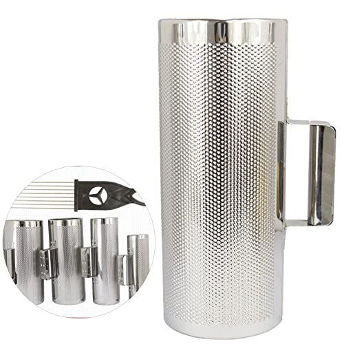 Metal Guiro Shaker Bildung Percussion Toy für Babys Silber 5x12in von Matybobe