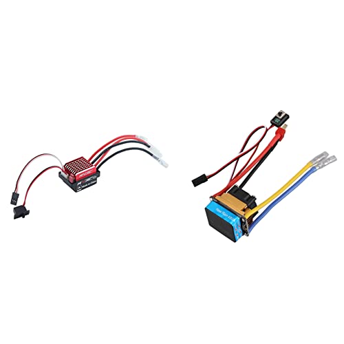 Mauedest 1 x 480a gebürsteter ESC-Einzelmotor und 1 x 1060 60a gebürsteter ESC-Geschwindigkeitsregler, Vorwärtsbremse und Rückwärtsbremse von Mauedest