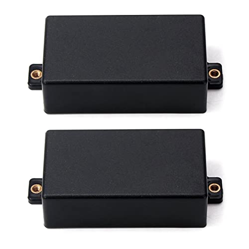 Mauedest 2 Tonabnehmer Humbucker Kunststoff versiegelt geeignet Teile für Gitarre Pickup SQ (schwarz) von Mauedest