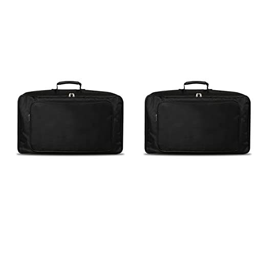 Mauedest 2 x Konfiguration Pedalboardtasche für Gitarre, großer Stil, Pedalboardtasche für tragbare Effekte für Pedalboards für Gitarren, universelle Tasche von Mauedest