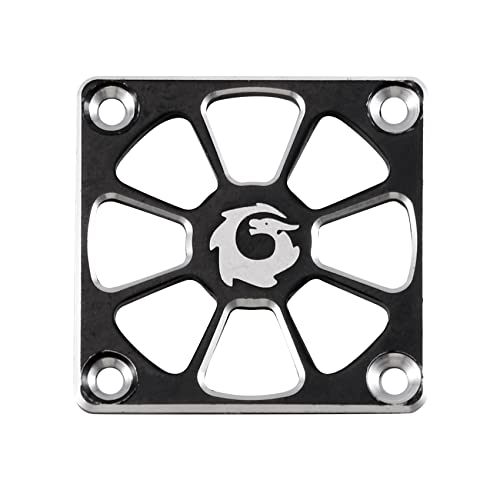 Mauedest 40 mm Kühlventilator-Abdeckung aus Carbon/Metall, für RC-Motor, ESC-Kühlventilator, Schutzhülle, Schwarz von Mauedest