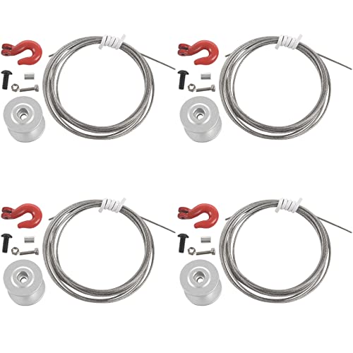 Mauedest 4X Servo Lenkung 25T Rad Servo Winde für 1/10 RC Auto Kettenrad TRX4 D90 D110 Axial Scx10 90046 Mauedest 4X Servo Lenkung 25T Rad Servo Winde für 1/10 RC Auto Kettenrad TRX4 D90 D110 Axial Scx10 90046 von Mauedest
