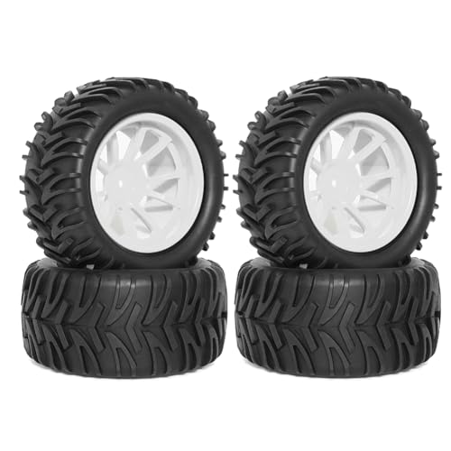 Mauedest RC Tires 1/10 Truck Reifen und Ferngesteuerte -Reifen Weiß von Mauedest