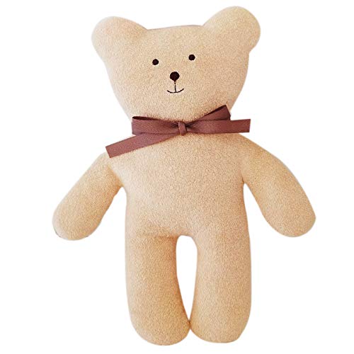 Mauedest Real Life Bear Plüschtiere Weiche Plüschtiere Puppen Dekor Zimmer Kinder Kinder Geburtstagsgeschenk für Neugeborene (B) von Mauedest