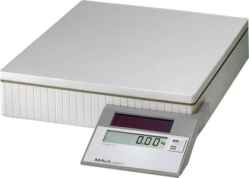 Maul MAULparcel S 50 Paketwaage Wägebereich (max.) 50kg Ablesbarkeit 10 g, 50g solarbetrieben Grau von Maul