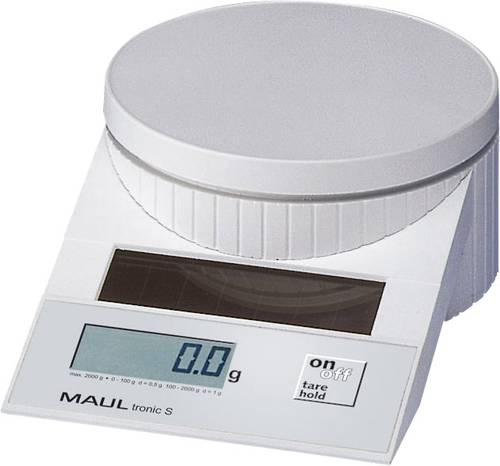 Maul MAULtronic S 2000 Briefwaage Wägebereich (max.) 2kg Ablesbarkeit 0.5g Weiß von Maul