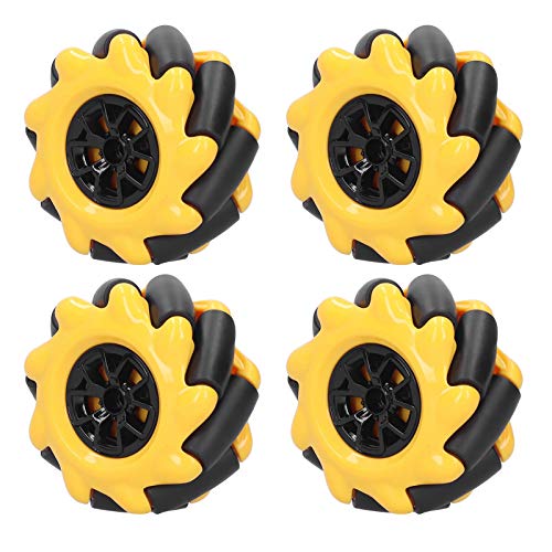 60mm Mecanum Wheel OmniDirectional Robot Car Smart Components DIY Toy Accessories (Two Pairs) von Mavaol