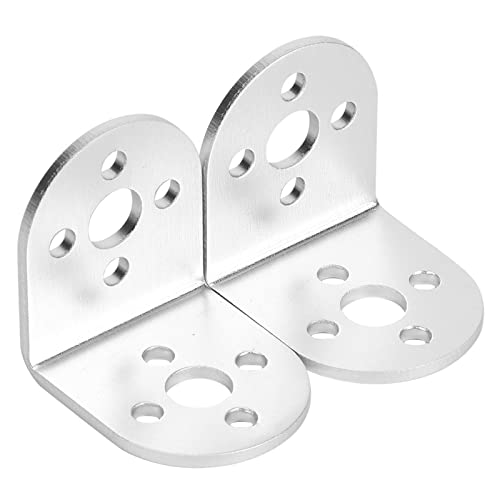 Aluminium L -Form -Bracket -Paar für Tetrix Robotics Pitsco Ersatzteile für Robotergebäude 2pcs geeignet von Mavaol