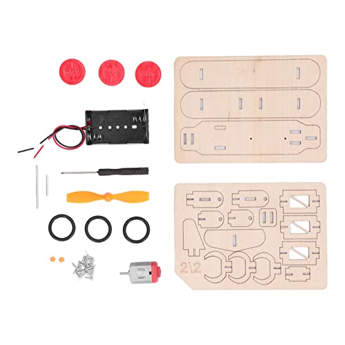 Elektrisches hölzernes Segelflugzeug, handgefertigtes DIY-Modell für Kinder, technisches Spielzeug von Mavaol