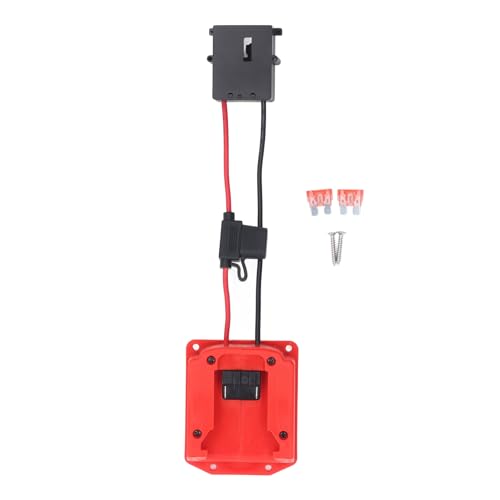 Mavaol 18-V-Batterieadapter für Peg Perego-Aufsitzspielzeuge, SLA- und Lithium-Batterie-kompatibel, 40 A, einfache Installation, ideal für elektrische Aufsitzspielzeuge für Kinder (Black Connector) von Mavaol