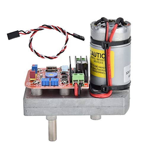 Mavaol 24V High Metal Gear Servo Motor 380 kg.cm, hohe Genauigkeitskontrolle, robust, ideal für Robotik, Automatisierung, Kamera -Steuerung, Modellflugzeuge von Mavaol