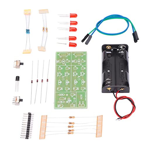 Mavaol Diskrete-Komponenten-Gate-Circuit-Kit, Lötpraxis, praktisches Lernen, Robustes ABS, kompakt und tragbar, lehrreich für Studenten und Hobbyisten von Mavaol