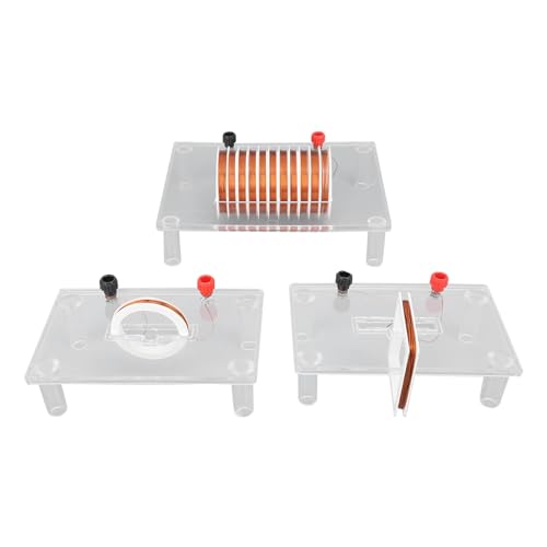 Mavaol Magnetfeld-Demonstrator-Kit, hochwertiges transparentes PVC, vielseitiges Lehrmittel, für praktisches Physik-Lernen, projizierbare Demonstrationen, sicher und einfach zu von Mavaol