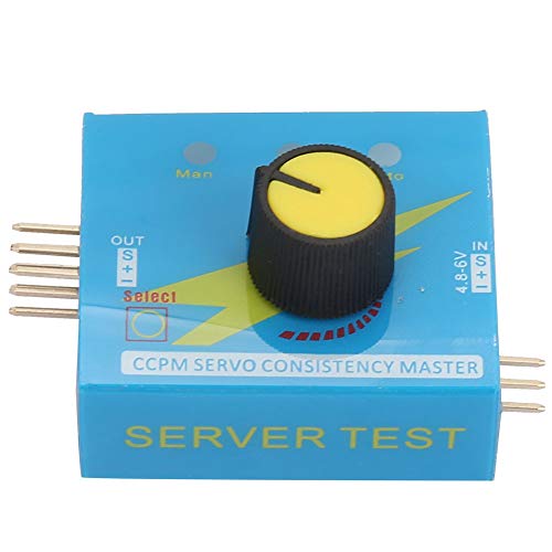 Mavaol RC Servo -Tester, 3 -Kanal -ESC- und Motorleistungstester, hohe Genauigkeit, kompaktes und leichtes Gewicht, ideal für RC -Hobbyisten und Enthusiasten von Mavaol