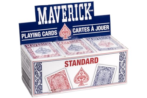 Insteick Standard Spielkarten, 12 Stück von Maverick