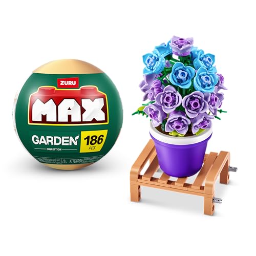 MAX Premium Garden Pot Plants Building Bricks Collection (up to 233 Pieces, 6 to Collect). (Campanula, 1 Capsule) von Max Build More