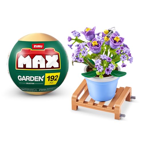 MAX Premium Garden Pot Plants Building Bricks Collection (up to 233 Pieces, 6 to Collect). (Gypsophila Paniculata, 1 Capsule) von Max Build More