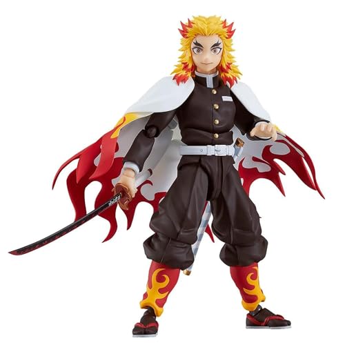 Max Factory Demon Slayer: Kimetsu no Yaiba Figur Figma Kyojuro Rengoku 15 cm von Max Factory