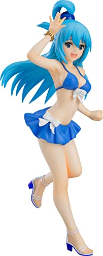 Max Factory KonoSuba Pop Up Parade PVC Statue Aqua: Swimsuit Ver. 18 cm, M04320, Mehrfarbig von Max Factory