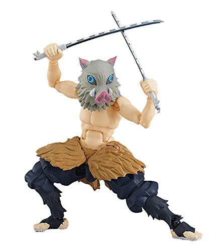 Max Factory Demon Slayer Figur Inosuke Hashibira DX, Figma, 14 cm von Max Factory